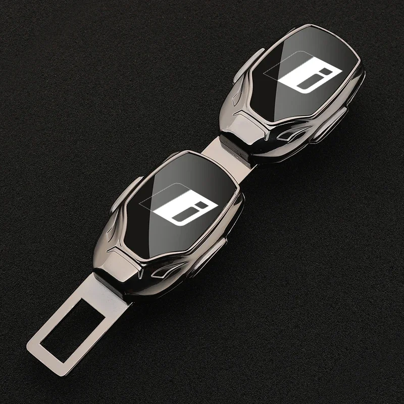 Metal Car Seat Belt Clip Extension Plug Seatbelt Extender Accessories for BMW i Z Series i3 i01 i01N i8 i12 Z1 Z3 Z8