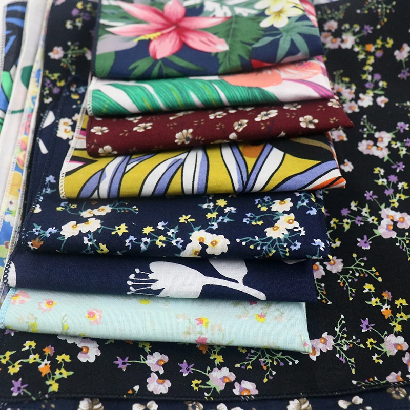 23*23CM Fashion Sunny Floral Handkerchief Cute Top Cotton Polly Handky For Men Casual Flower Mens Pocket Square