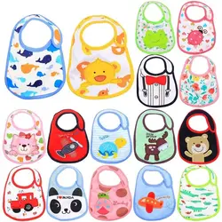 3pc/Lot Baby Towel Baby Bibs Baby Boys Girls Newborn Waterproof Saliva Burp Cloths Feeding Babeiro Bandana