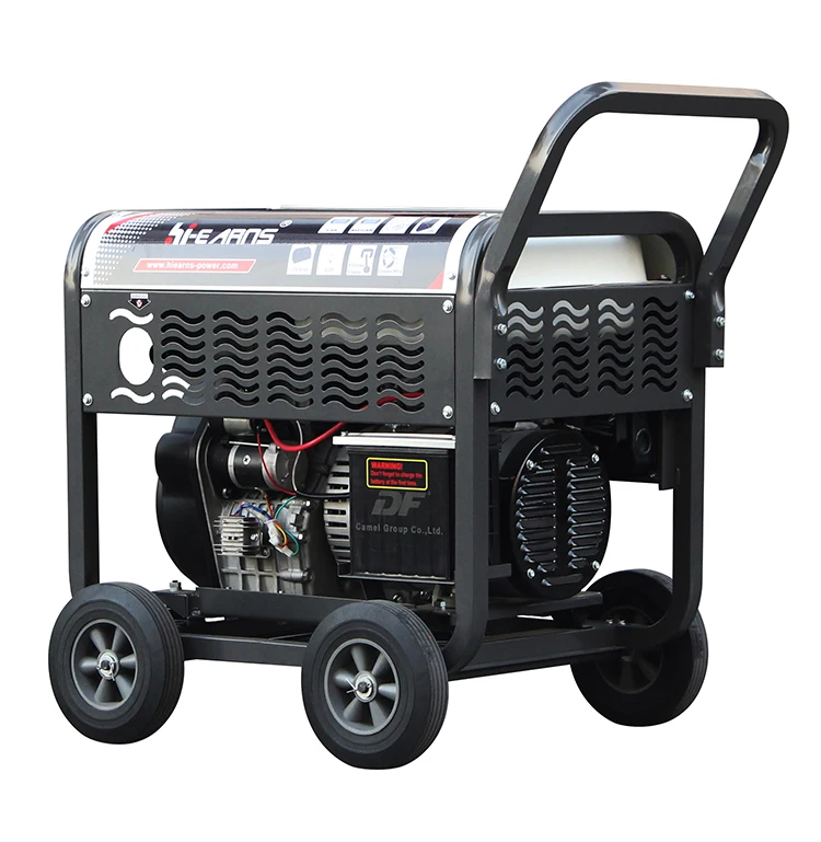 hi earns portable type open frame new design 10kw electric die·sel generator 12 kva