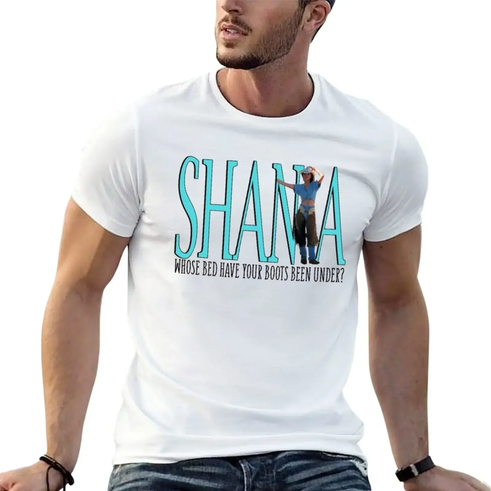 Shania Twain - Let's Go Girls T-Shirt basketball graphic tees boys whites fitted t shirts for men