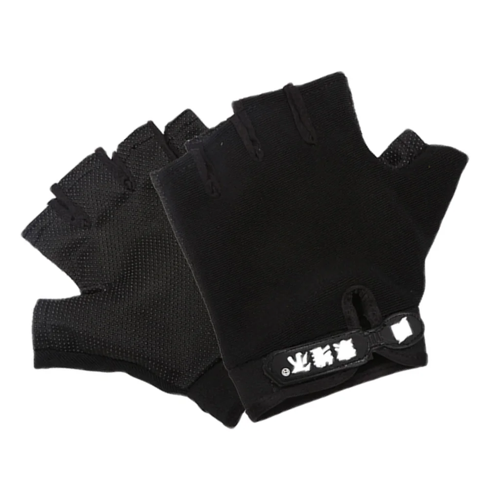 

Anti-slip Palm Protection Gloves High-quality Spandex Workout Training Fitness Non-slip Thickened Design Sports Gloves Half