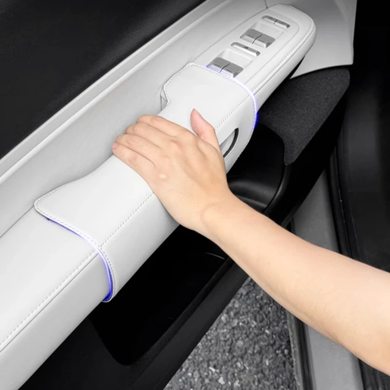 

Car Door Handle Protective Cover For Xiaopeng G6 Original Car Color Inner Handle Protective Anti-dirt Pad Car Interior Supplies