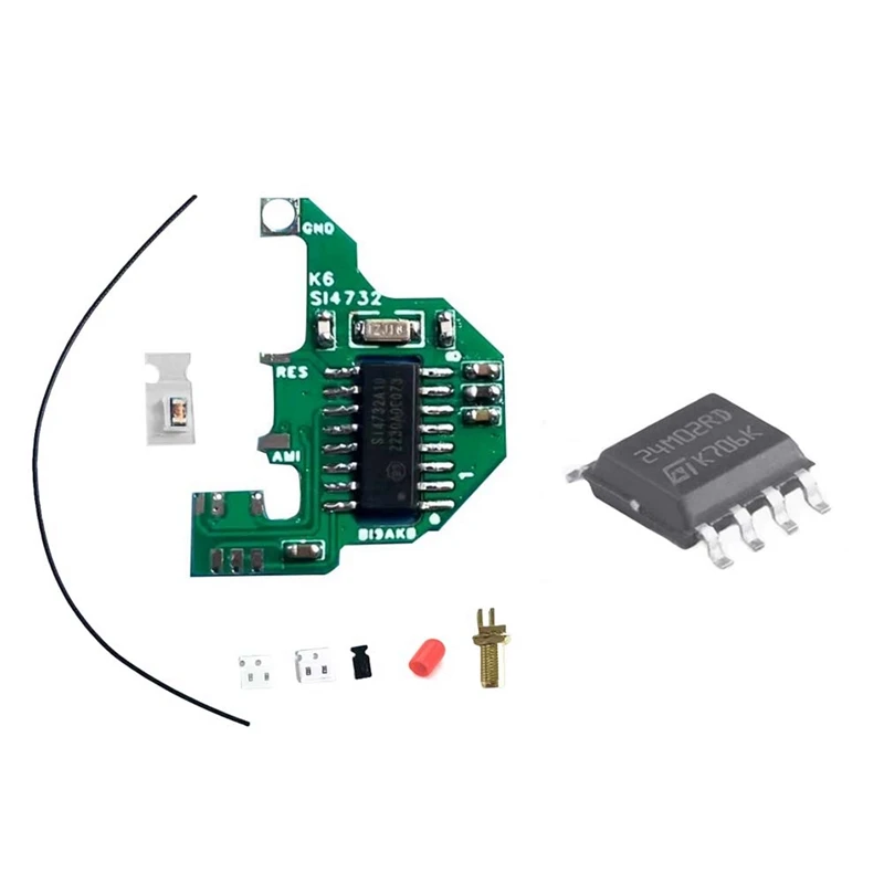 SI4732 Modification Module And Crystal Oscillator+2M Expansion Chip FPC For Quansheng UVK5/K6 Dual Antenna Solution