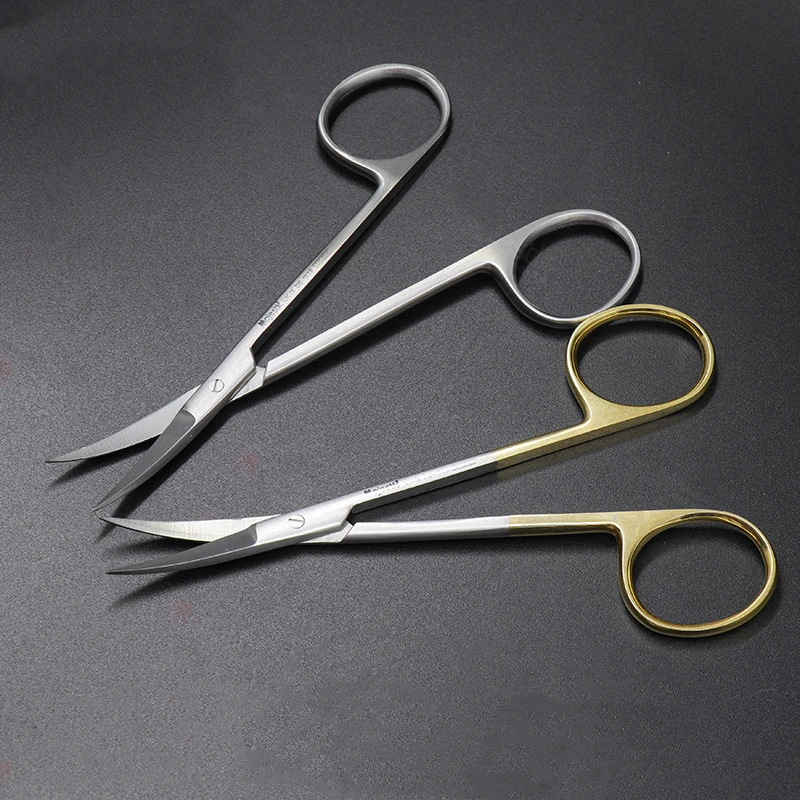 

1Pc Stainless Steel Straight and Curved Hemostatic Forceps Medical Dental Surgical Scissors Ophthalmic Scissors Dentist Tools