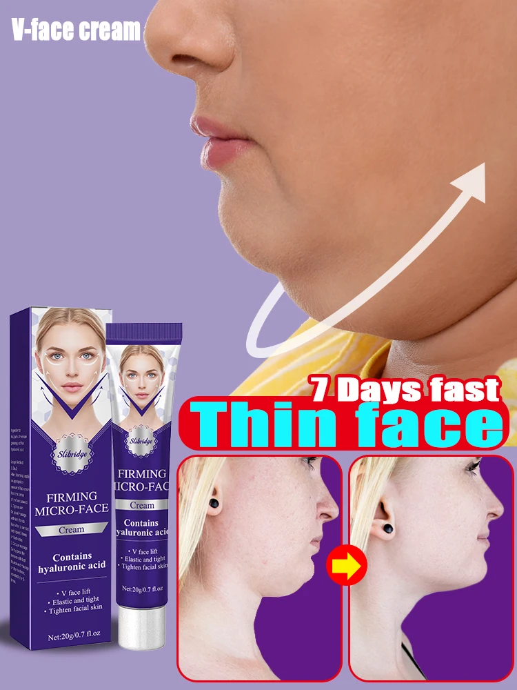 

V Shape Slimming Cream Firming Face-lift Remove Masseter Muscle Double Chin Tighten Mandibular Fat Burning Cream Fade Neck Lines