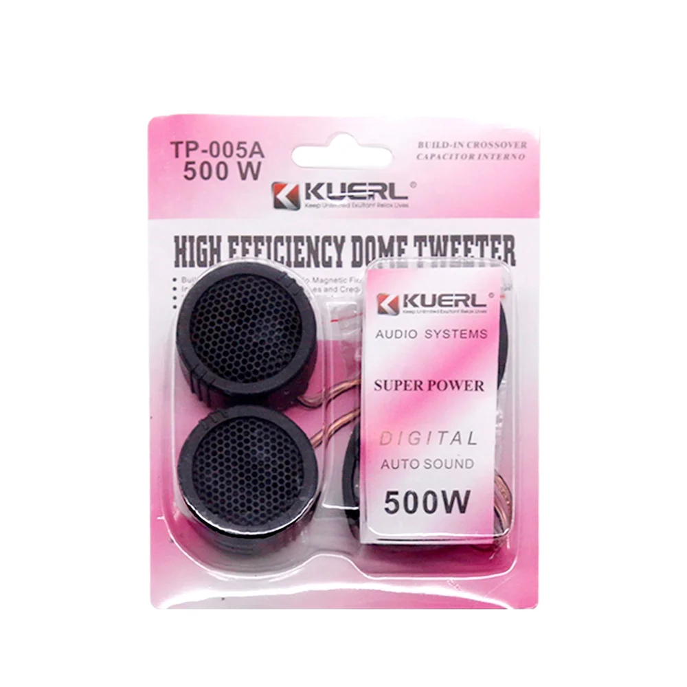 

Высокомощный автомобильный динамик, твитер TP-005A, шелковые купольные твитеры для автомобильной аудиосистемы (пара)