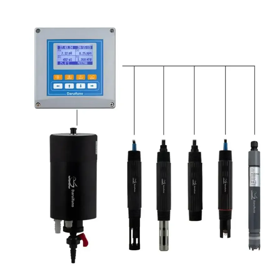 Digital PH Water Quality Analyzer sensor for industrial measurement protection