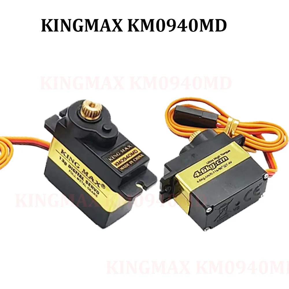 

Kingmax KM0940MD KM0940 13g 4.6kg.cm Digital Aluminium Servo Mini Servo For Small fixed wing Rc Car