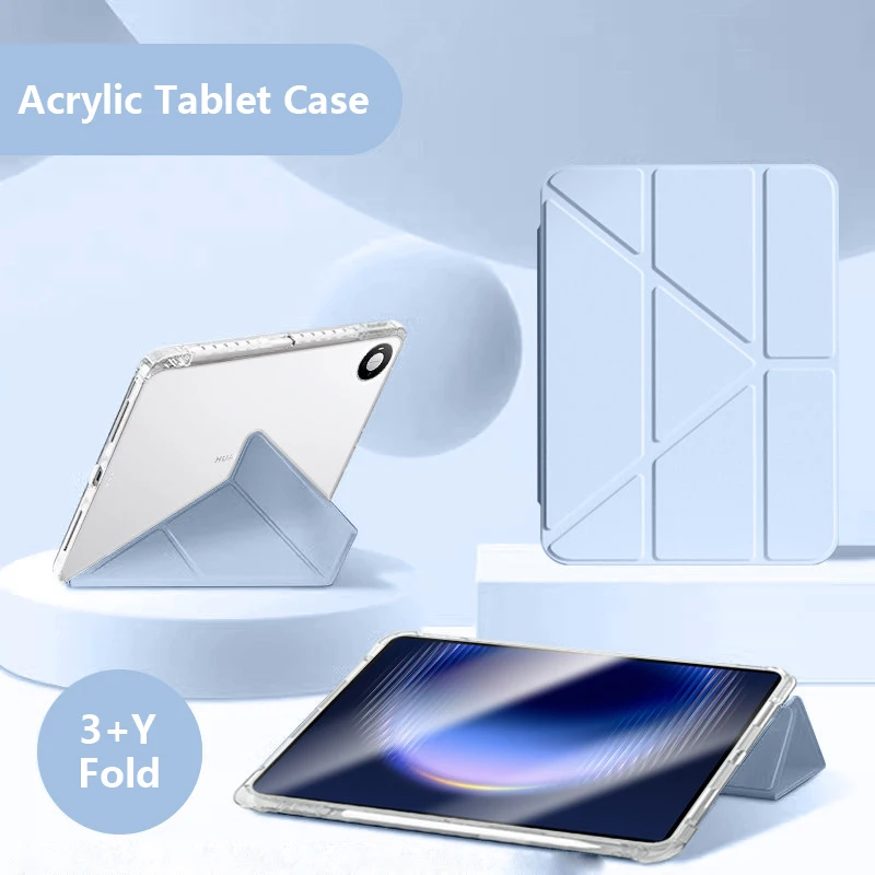 For Huawei Matepad Pro Max Case with Pen Holder Smart Fold Acrylic Hard Stand Cover For Huawei Matepad Pro Max 2026 Case 13.2"