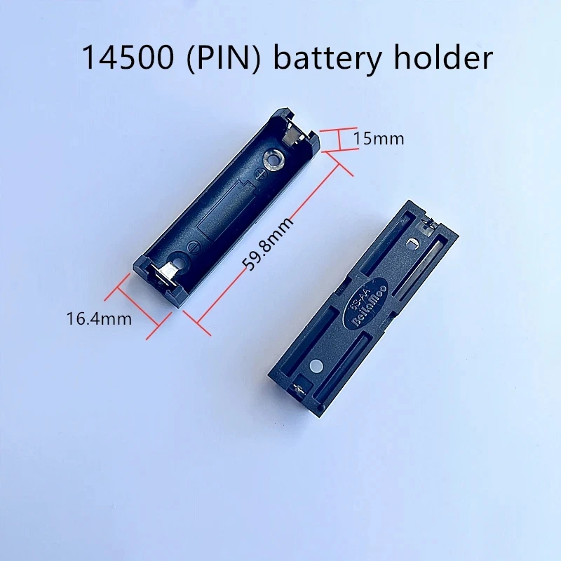 10-20PCS AA Battery Box AA Battery Holder With Pins PCB Pin Type Battery Holder Can Be Soldered Suitable For AA Battery 1/2 Slot