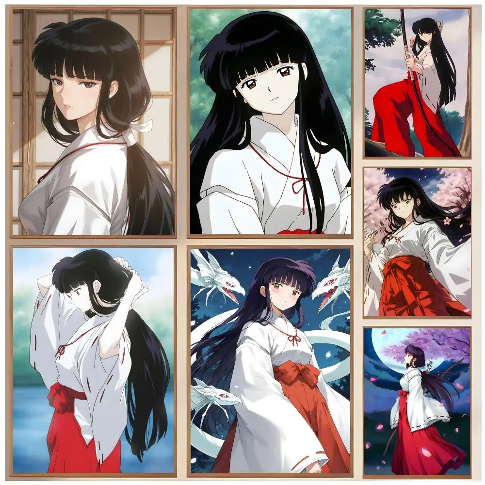 anime character I-Inuyasha-Kikyo Poster  Classic Home Interior Design & Modern Wall Art Collection
