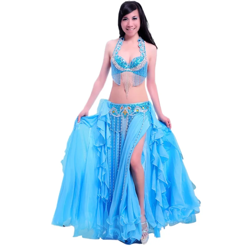 

2024 Belly Dance Suit New Skirt Suit High-end Performance Suit Female Oriental Dance Suit Sexy Performance Costume 7268