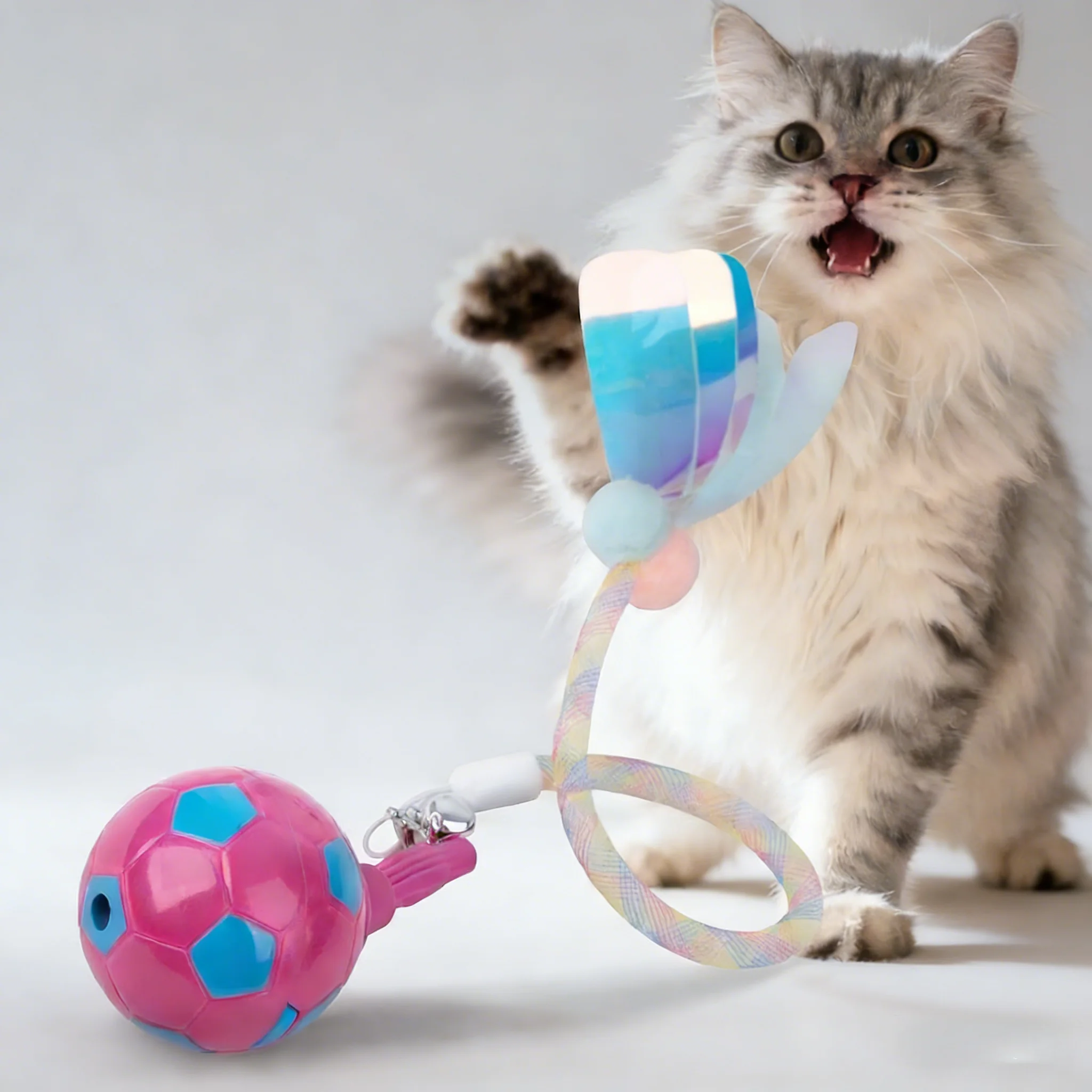 

Smart Dog Toy Ball Electronic Interactive Pet Toy Moving Ball USB Automatic Moving Bouncing for Puppy Christmas gift Cat Product