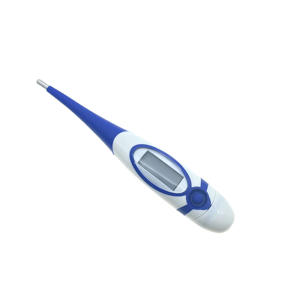 1PCS Pet Canine Cat Electronic Thermometer For Veterinary Use Soft Probe Rectal Measuring Instrument Clinic Pig Cattle Sheep