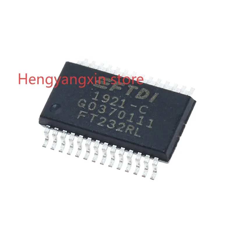 

2PCS FT232RL-REEL , Device marking:FT232RL, USB Interface IC USB to Serial UART Enhanced IC SSOP-28， New Original