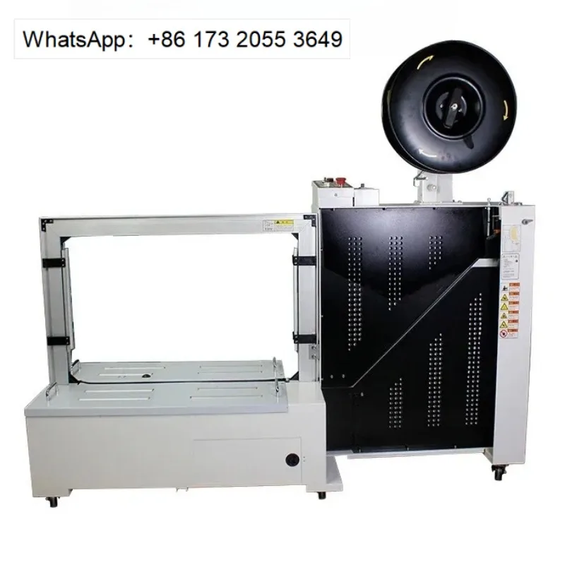 Full Automatic Low Table Strapping Machine MH-101B Hot Melt PP Band Carton Box Bundling Packaging Equipment