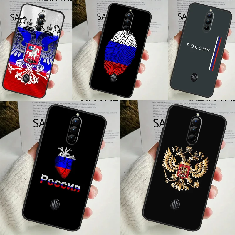 Russia Russian Flag Case For ZTE Nubia Red Magic 8S 8 9 Pro Plus Red Magic 6 7 Pro 6S 7S Pro 5G 5S 6R Funda