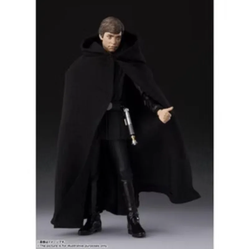 BANDAI SHF The Mandalorian Luke Skywalker Active Joint Anime Action Figures Model Kids Toy