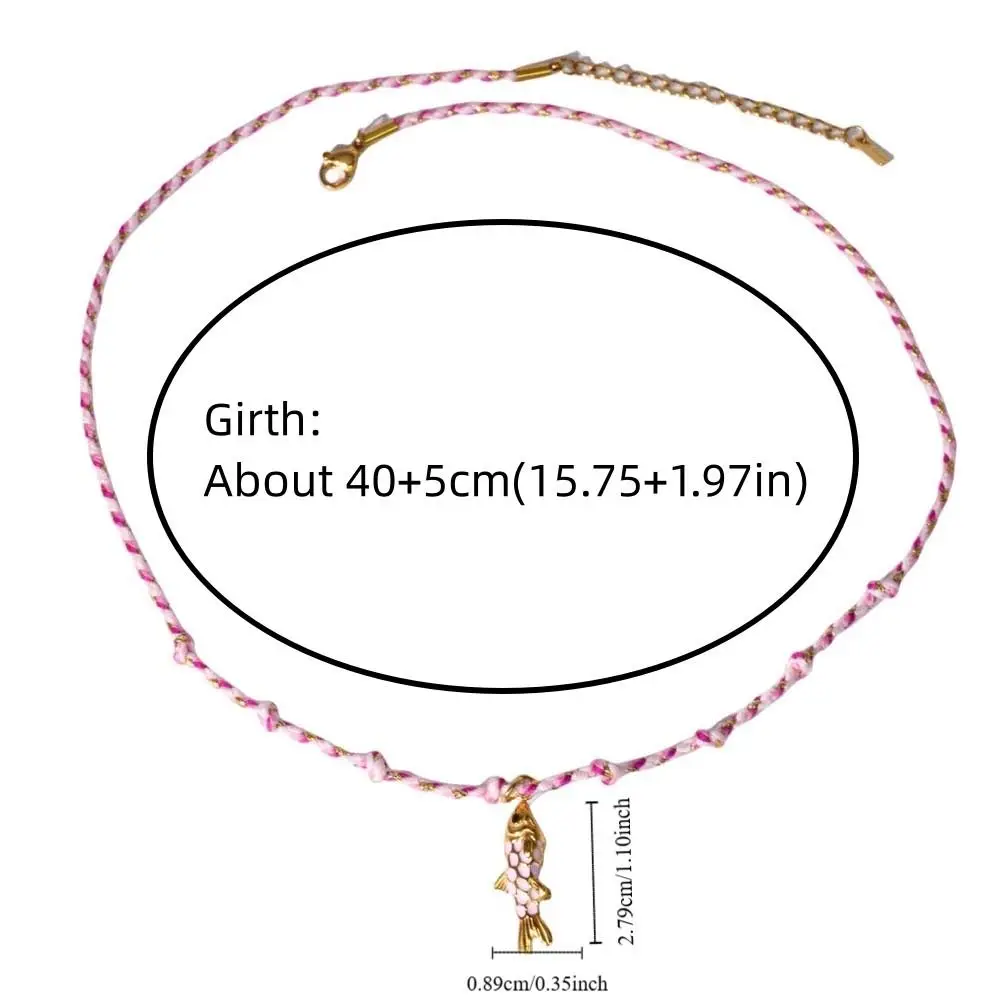 المنقولة مطلي المينا الأسماك المختنق ثلاثية الأبعاد المحيط نمط المينا كوي الرقبة قلادة مقاوم للماء الإبداعية معدن صغير الكارب قلادة هدية
