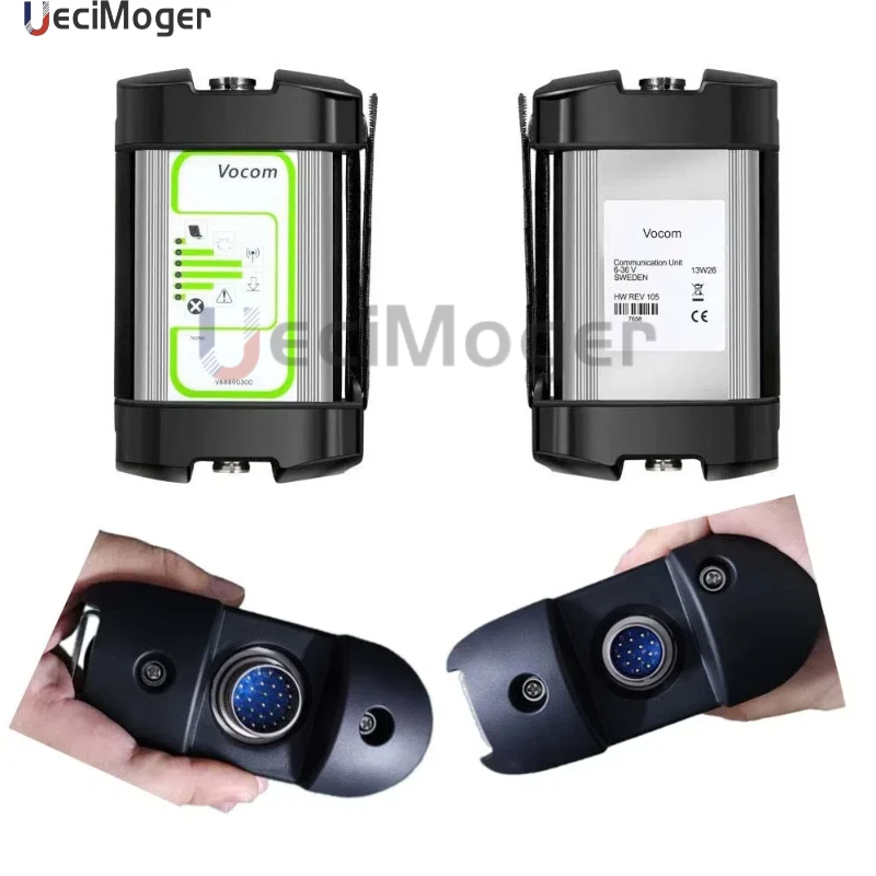 For Volvo VOCOM 88890030 with SSD PTT 2.8.241 Auto Diagnostic Scanner Excavator Heavy Duty Truck For Renault/UD/Mack Wifi/USB