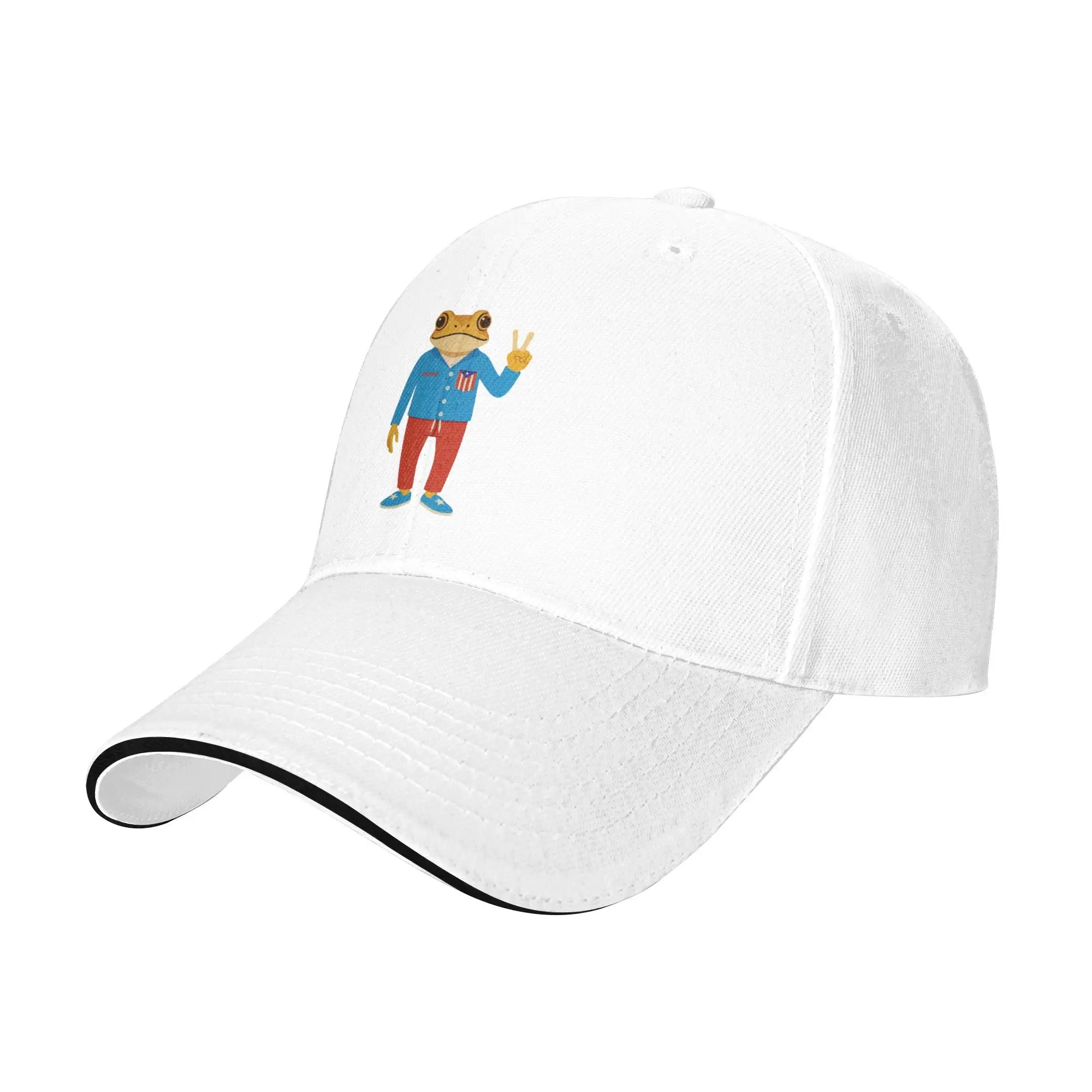Adult DtMF Puerto Rico Bads Bunnys Hat Sport Baseball Caps Snapback Caps  Dad Hat Sun Caps Breathable Golf Hats Wholesale New