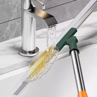 Silicone Scraper Broom Magic Wiper Floor Toilet Bathroom Squeegee Scrubber High Place Glass Wiper Household Cleaning Tools 5