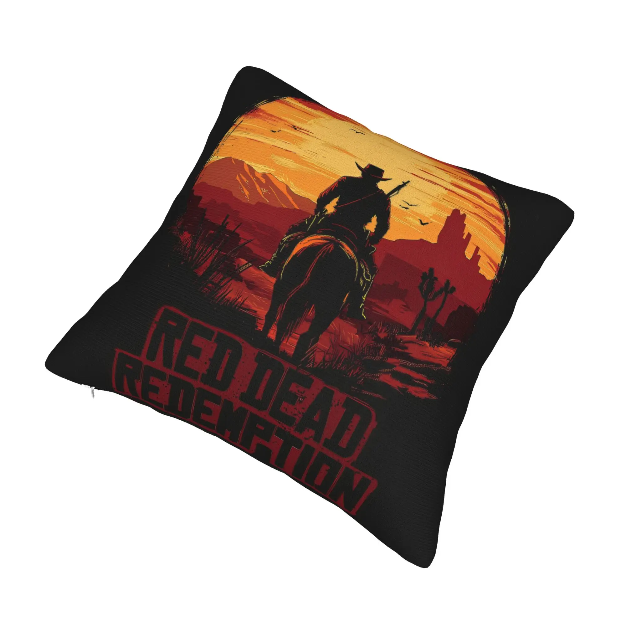Red Dead Redemption Pillow Case Living Room Decoration Fashion Arthur Morgan Chair Cushion Square Pillowcase