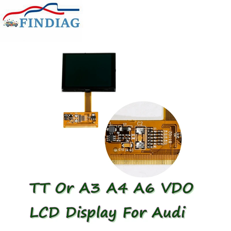 

Latest and Best For VW VDO LCD Cluster Digital Dashboard Pixel Repair TT LCD Display For AUDI A3 A4 A6 OBD2 Car Diagnostic tool