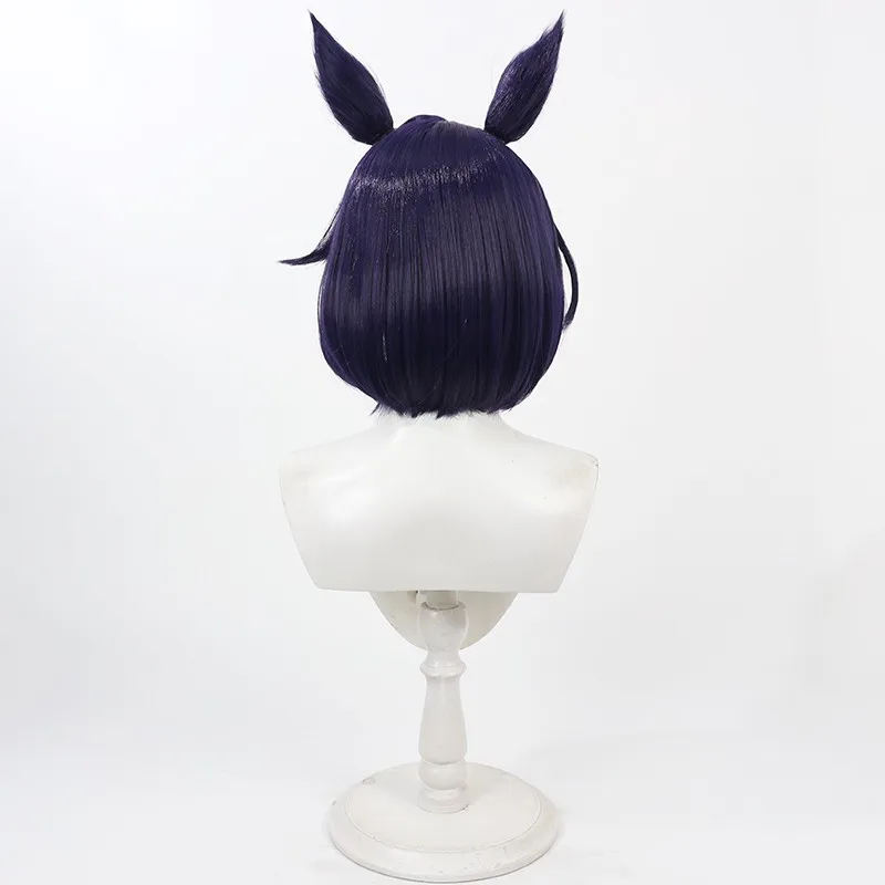 Game Pretty Derby Verxina Cosplay Pruik Oor Staart Umamusume Evenement SSR Snelheid Virushiina Lang Haar Voor Hallowmas Party Volwassen Vrouwen