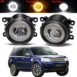 30W Fog Light Assembly For Land Rover Freelander 2 LR2 FA_ 2006-2014 Car LED Fog Turn Signal Daytime Running Lamp H11 8000LM 12V