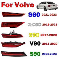 Car Exterior Accessories Rear Inside Tail Light Warning Brake Light Signal Lamp For Volvo XC60 V90 S90L S60L 2017-2023 Taillight