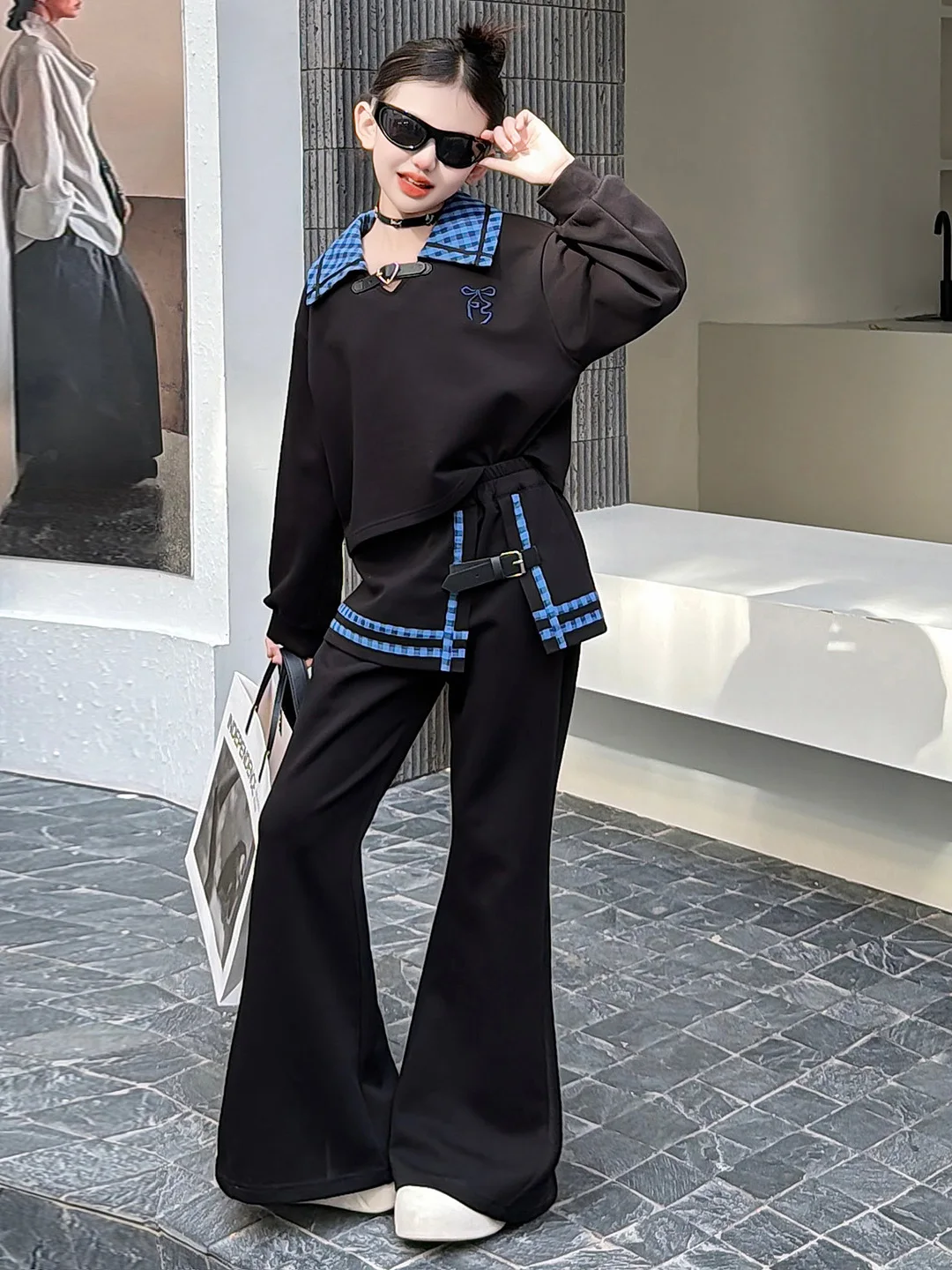 conjunto-de-dos-piezas-de-plones-a-cuadros-para-ninas-ropa-de-moda-para-ninos-estilo-coreano-para-ninos-medianos-y-a