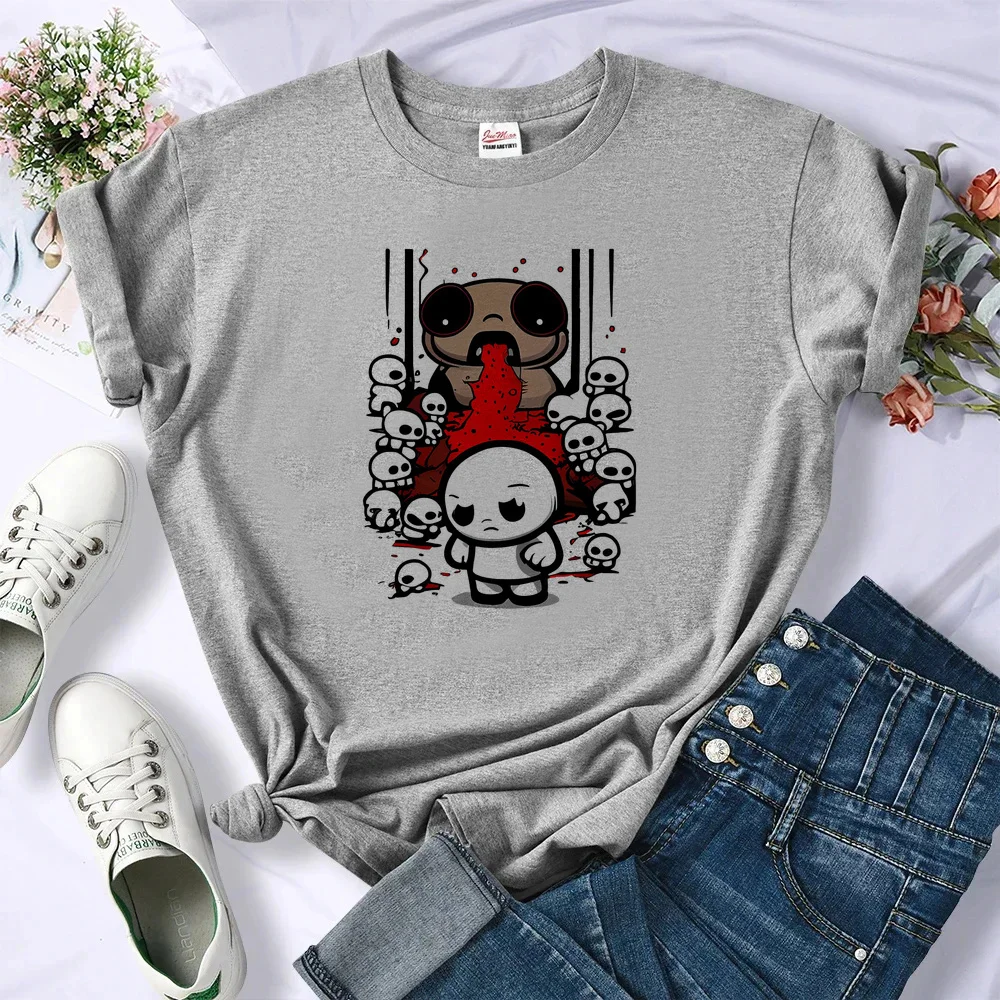 the Binding of Isaac t shirt teen 80s gothic aesthetic shirt baddie 2000s vintage 80s cheap