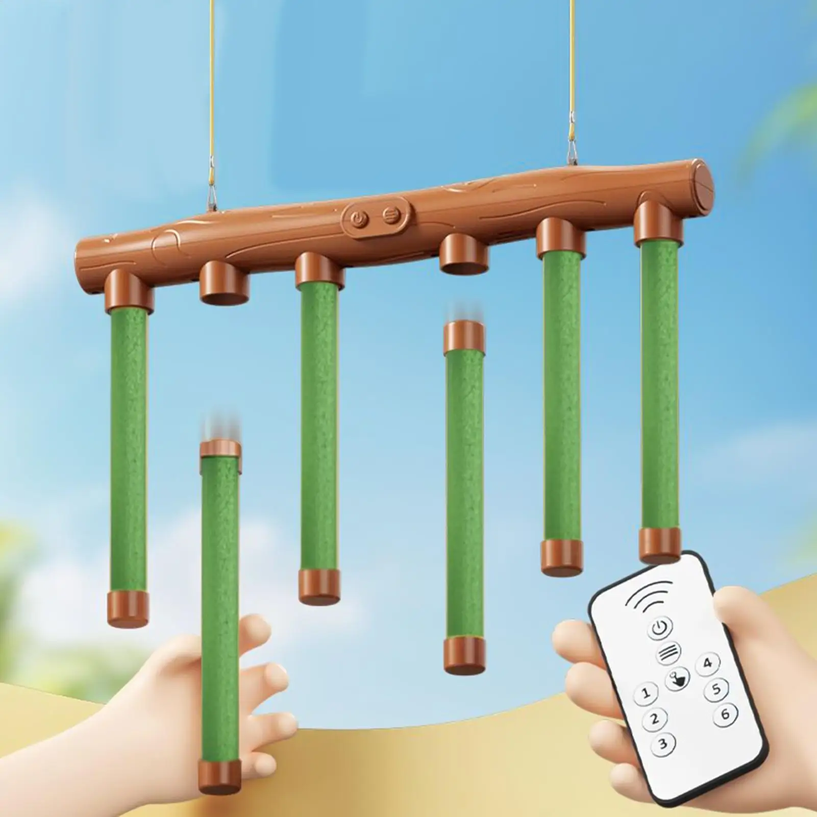 

Drop Stick Game Adjustable Speed Toy Remote Control Catching Sticks Game Reaction Training Toy For Kids Adults 3 Years Old Boys