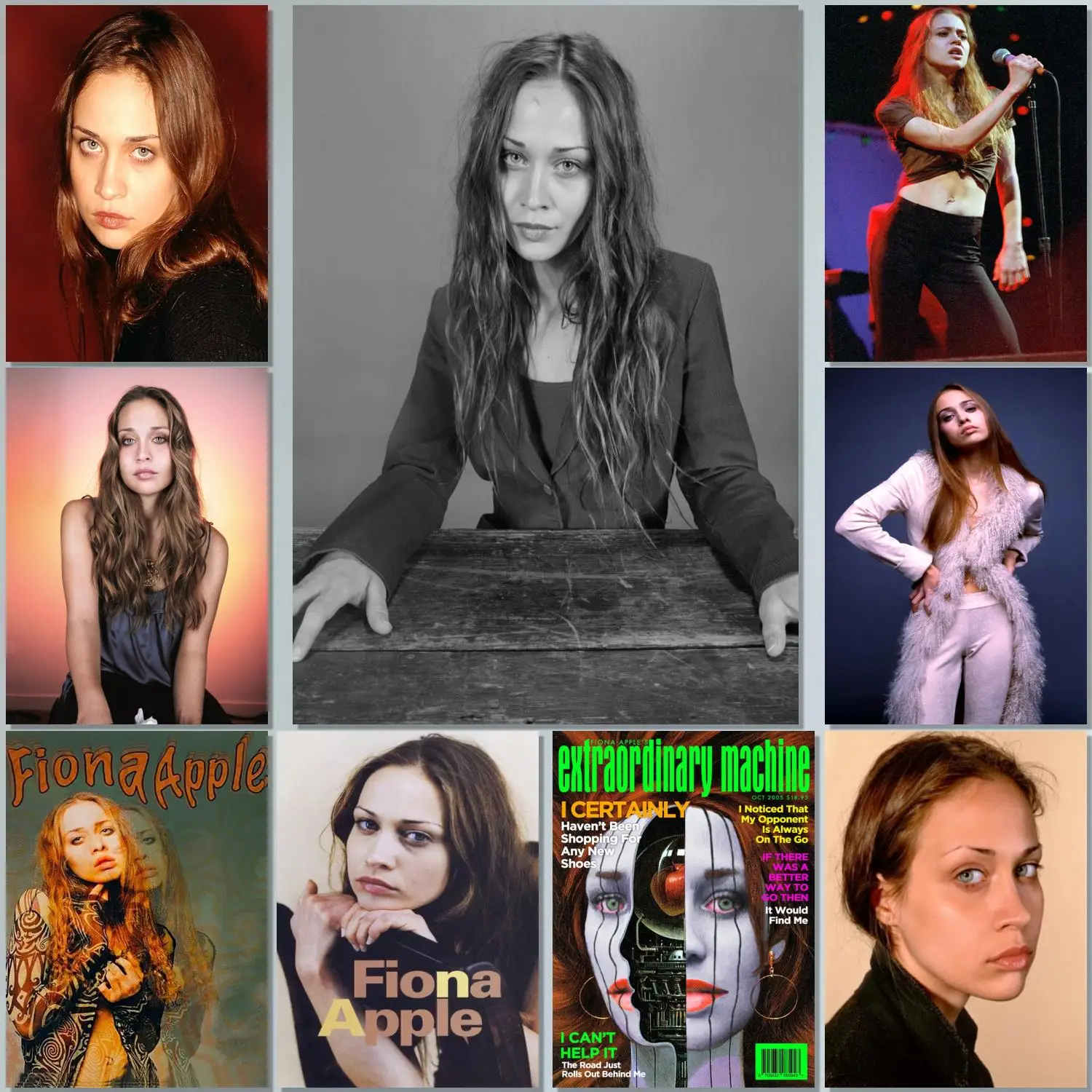 Singer fiona apple Painting 24x36 Wall Art Canvas Posters room Modern Family bedroom Decoration Art wall decor