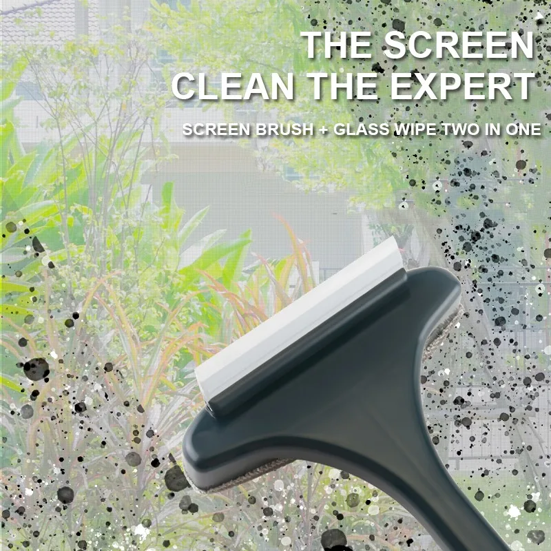 Window screen brush, mosquito net, dust-free, detachable and washable household cleaning tools and cleaning supplies