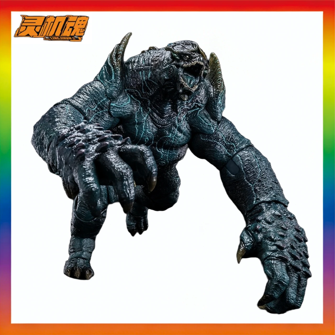 

Оригинальные игрушки-фигурки Lingjihun Pacific Rim: Монстр-черепаха Ледербэк, коллекционная модель, подарок