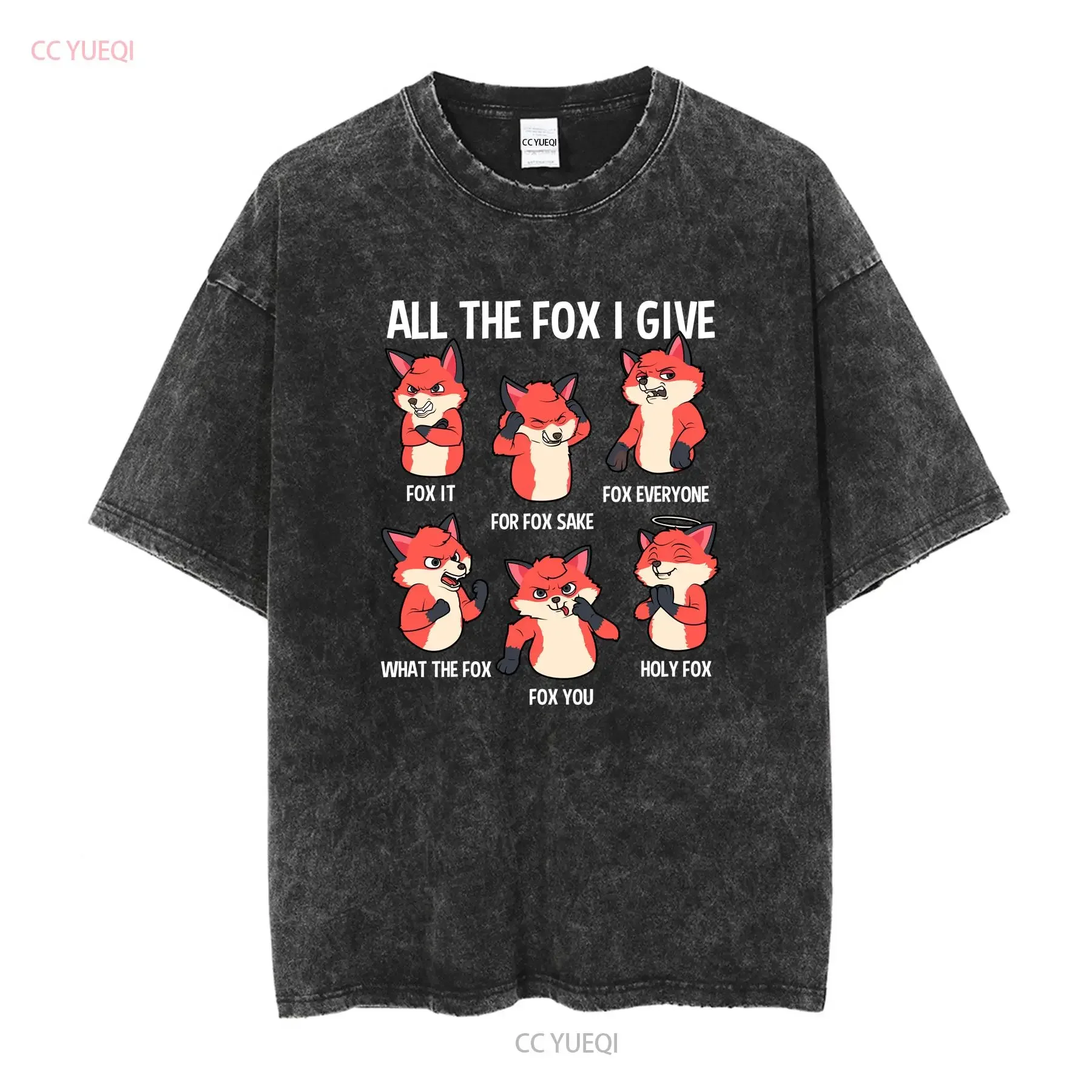 Zero Fox Given T Shirt Oh For Sake Men All The I Give No Funny long or short sleeves vintage Washed fashion designer clothes