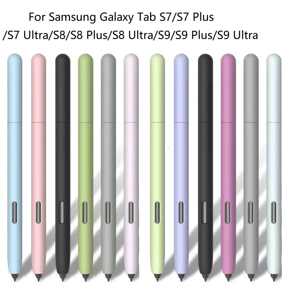 

Эргономичный нескользящий чехол для стилуса для планшета, силиконовый защитный чехол для стилуса для Samsung Galaxy Tab S7/S8/S9 Plus S, чехол для стилуса