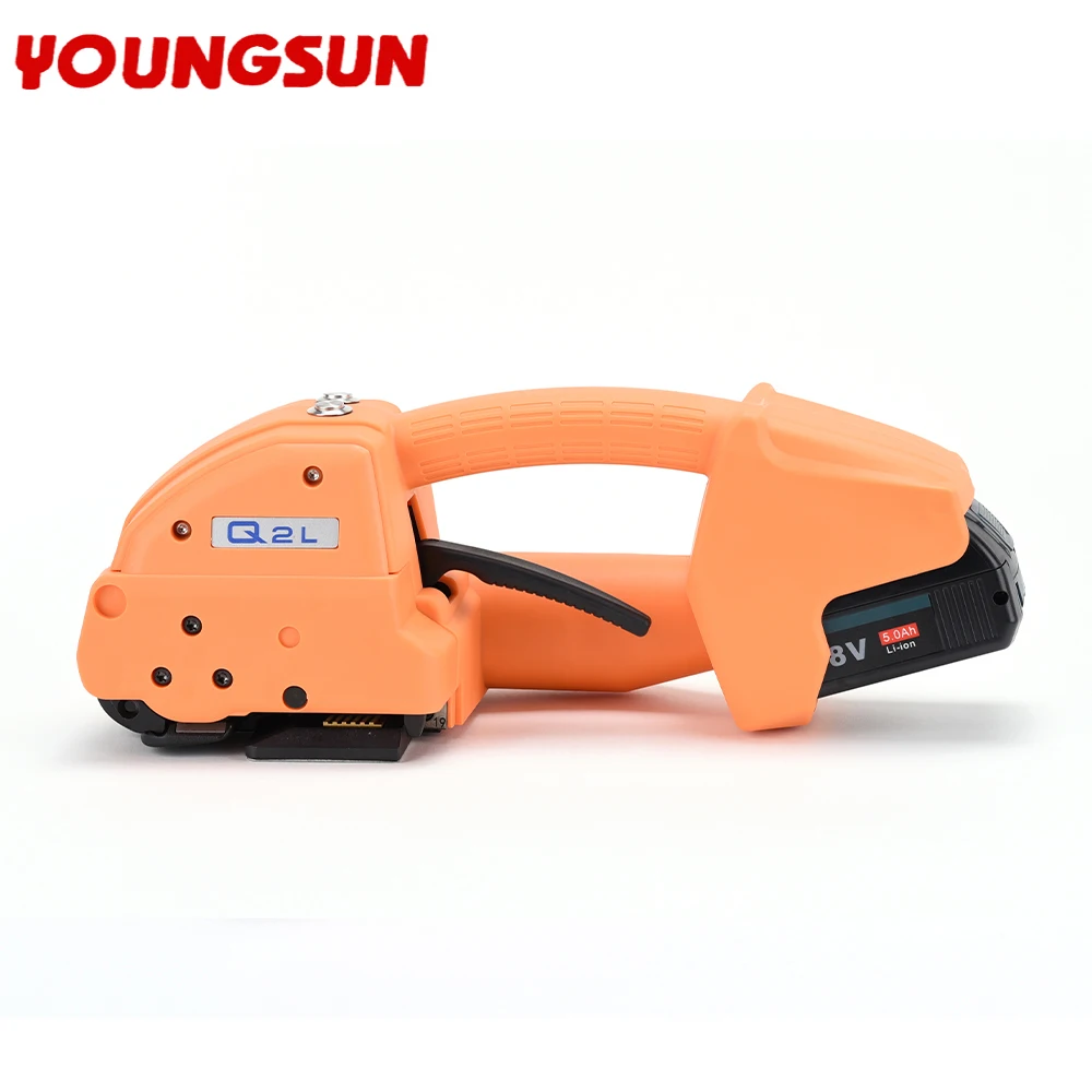 

YOUNGSUN Q2L 13-19MM PP PET Band Q2L Handheld Battery Powered Strapping Machine Tools Strapping Tool Machine Packing Machine