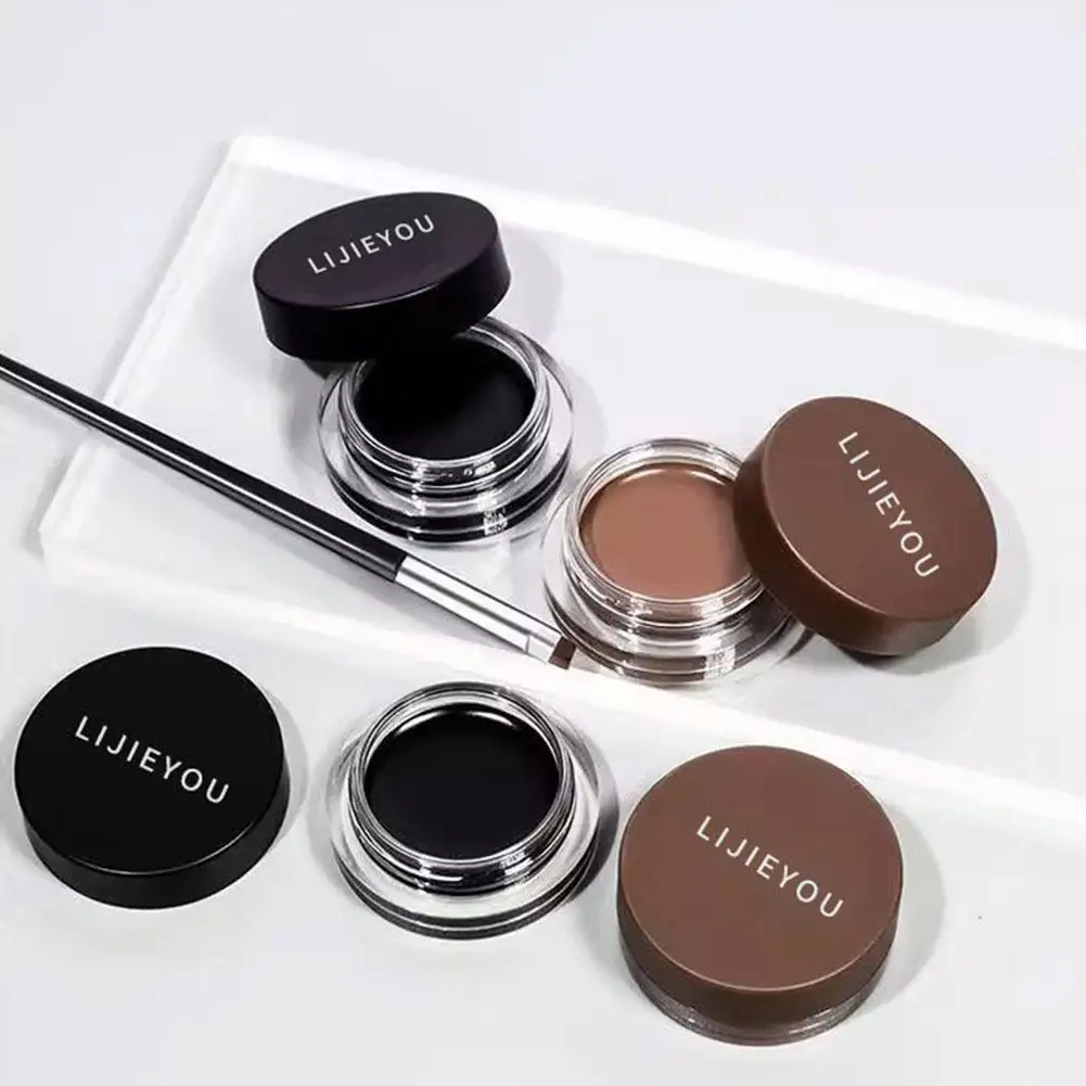 Mattes Augenbrauen-Gel, wasserdicht, schnell trocknend, Augenbrauen-Creme, Augenbrauen-Styling, Enhancer, Make-up, natürliche Kosmetik
