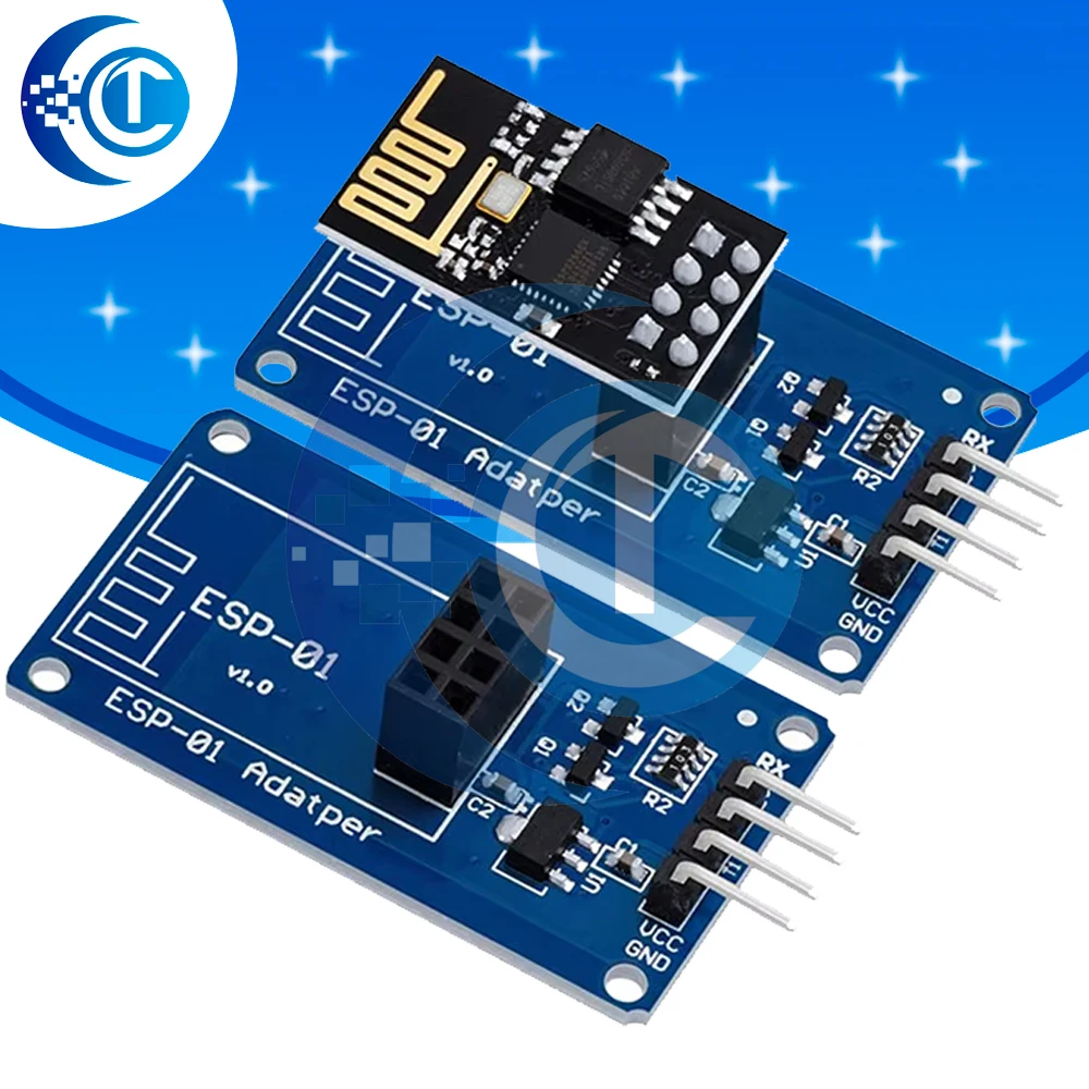 esp8266-esp-01-Последовательный-модуль-беспроводного-адаптера-wi-fi-33-В-5-В-esp01-Адаптеры-для-печатных-плат-совместимые-с-arduino