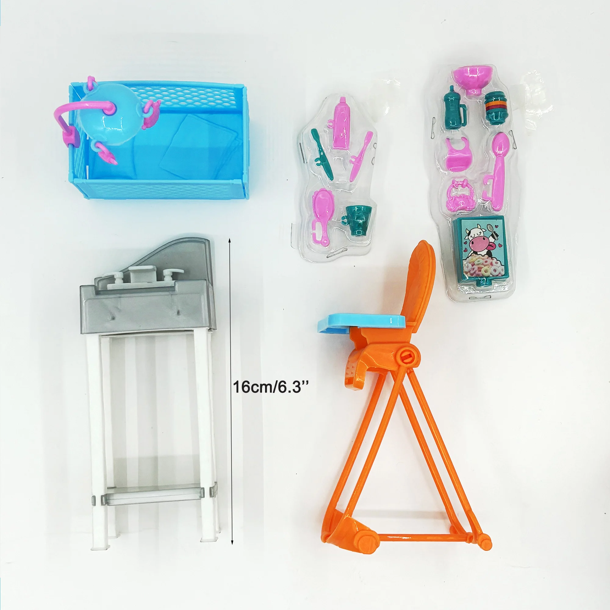 赤ちゃんとおなかのプレイセット,ディナーチェア,ベッド,インタラクティブな教育人形,アクセサリー,プレイセット,誕生日プレゼントを持つ妊婦