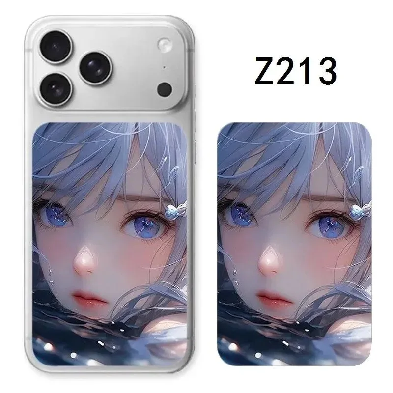 

8PCS MIX For iPhone 17 Pro backplate film FOR Apple 17 Promax sticker, phone back cover film, creative decorative color film