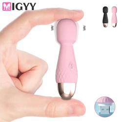 Mini Magic Wand Vibrators สําหรับผู้หญิง Clitoris Stimulator AV Stick G Spot Massager หญิง Masturbator เพศของเล่นสําหรับผู้หญิง