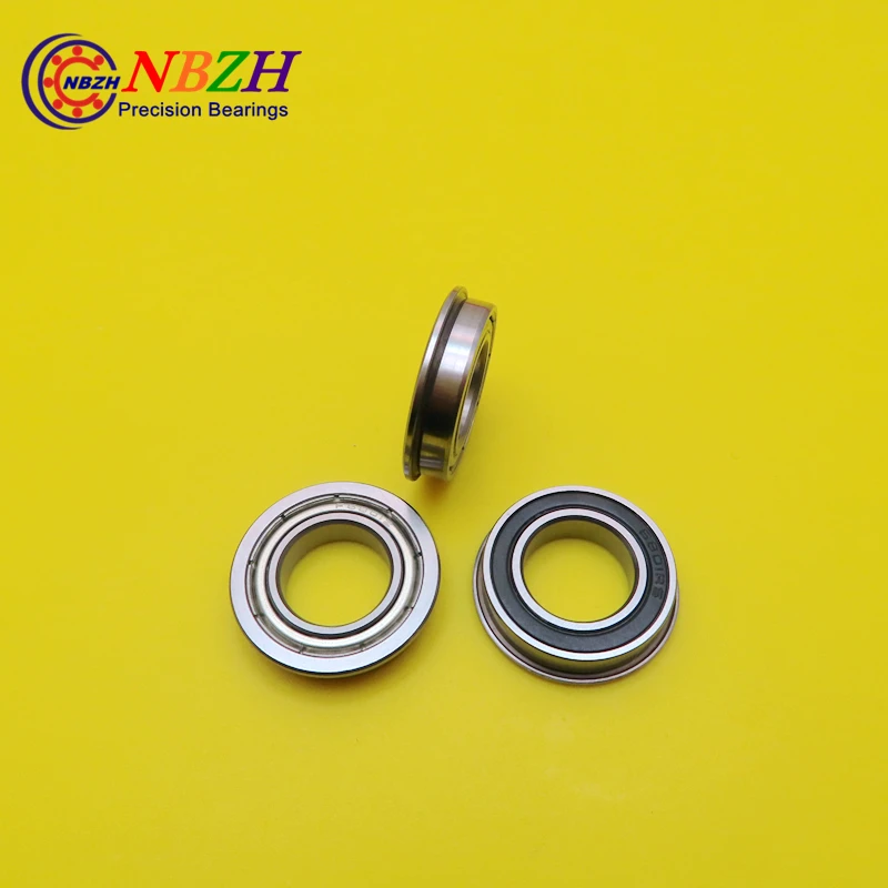 

NBZH bearingSF6801 SF6801-ZZ SF6801-2Z SSF6801ZZ F61801ZZ Flanged Flange Deep Groove Ball Bearings 12*21*23*5*1 Mm