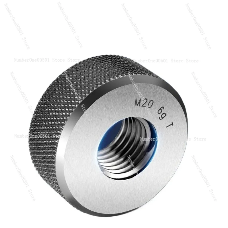 

M5-M9 Thread Ring Gauge Set 1.25/1/0.75/0.5 Pitch 6g & 6h Go/No-Go Gauge for Metric Screw Inspection