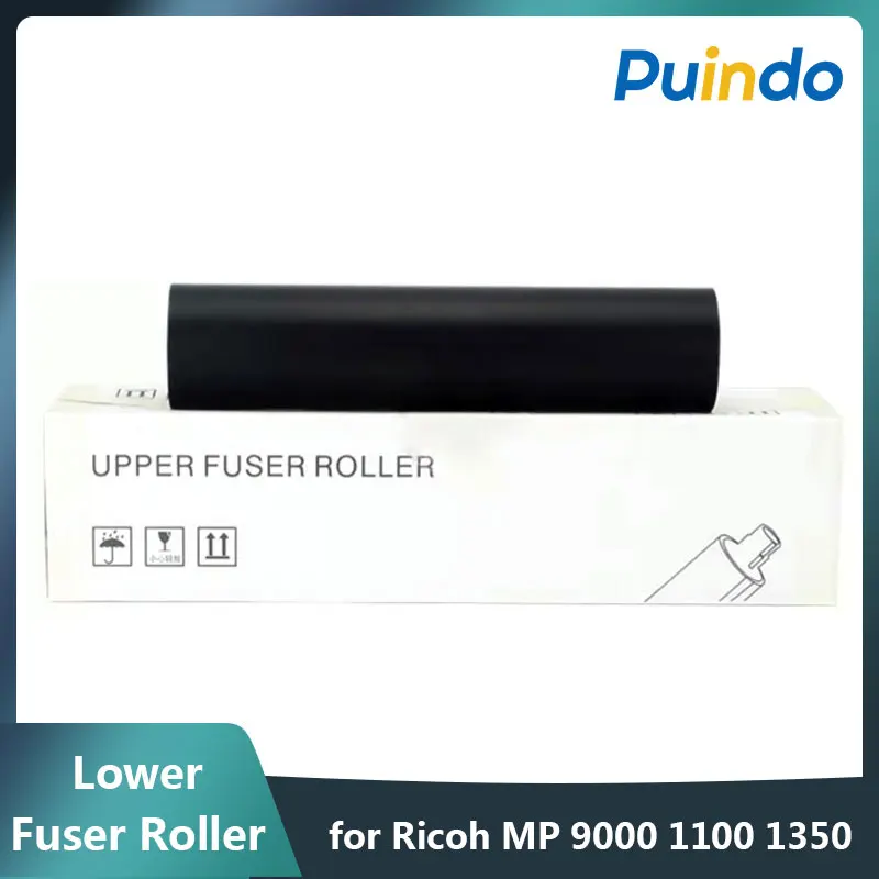 

1X High Quality Lower Fuser Roller for Ricoh MP 9000 1100 1350 1106EX 1356EX 906EX 907 907EX 1107 1107EX 1357 1357EX