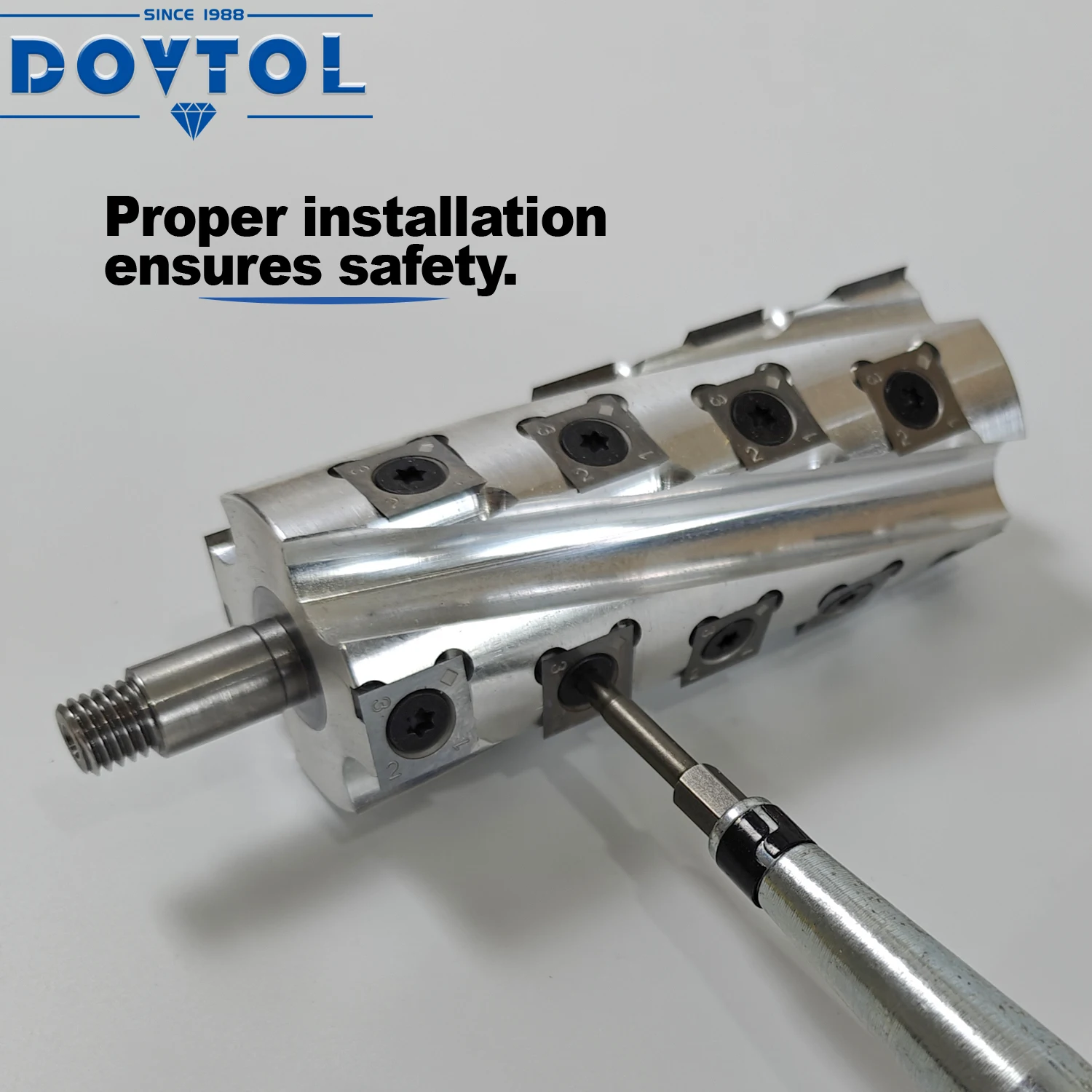 งานไม้เครื่องมือ helical เครื่องตัดเกลียวหัวเกลียวใบมีดเพลาสําหรับ makita 1911B ไม้กบ Thicknesser เครื่องกบใบมีด